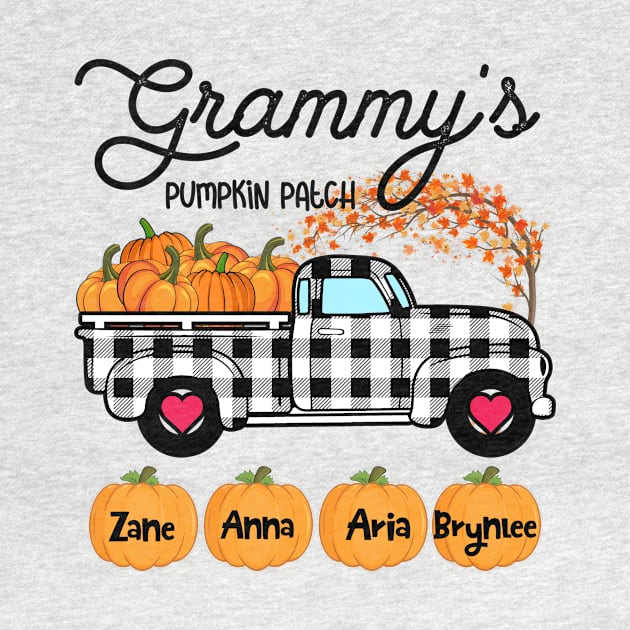 Grammy's Pumpkin Patch Truck Art, Happy Halloween Shirt, Fall Shirt, Grandma Birthday Gift, Personalized by briscoelavinia6674